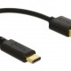 DELOCK καλώδιο USB σε USB-C 85354, 3A, 22AWG, 0.15m, μαύρο