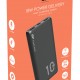SILICON POWER power bank QP15, 10000mAh, 2x USB & USB Type-C, 3A, μαύρο