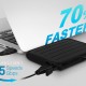 SILICON POWER εξωτερικός HDD Armor A66, 1TB, USB 3.2, μπλε