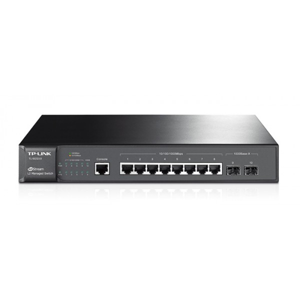 TP-LINK JetStream L2+ managed switch TL-SG3210, 8-Port Gigabit, Ver. 3.0 - Περιφερειακά