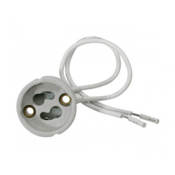ADELEQ ντουί λάμπας GU10 με καλώδιο 16-73, 15cm, 230V, κεραμικό, λευκό - Σύγκριση Προϊόντων