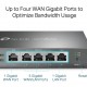 TP-LINK Gigabit VPN router ER605, 5x Ethernet port, Ver 1.0