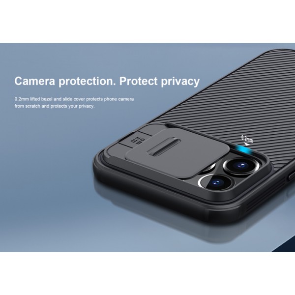 NILLKIN θήκη CamShield Pro για Apple iPhone 13 Pro, μαύρη - NILLKIN