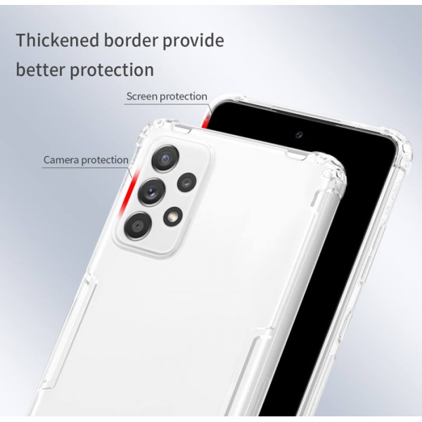 NILLKIN θήκη Nature για Samsung Galaxy A72 4G/5G, διάφανη - NILLKIN