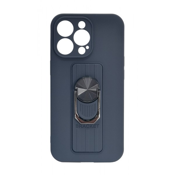 POWERTECH θήκη Ring MOB-1679 για iPhone 13 Pro, μπλε - Powertech
