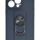POWERTECH θήκη Ring MOB-1679 για iPhone 13 Pro, μπλε