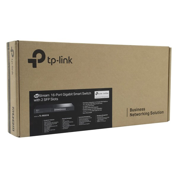 TP-LINK L2+ managed switch TL-SG3428, 24-Port Gigabit, 4x SFP, Ver. 2.0
