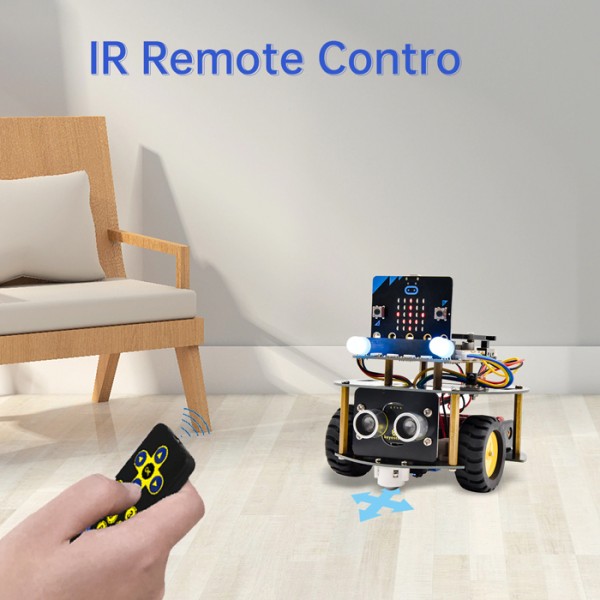 KEYESTUDIO mini smart turtle car KS4024, για Micrο:bit STEM - Σπίτι & Gadgets