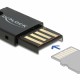 DELOCK USB card reader 91603 για κάρτες μνήμης micro SD, μαύρο
