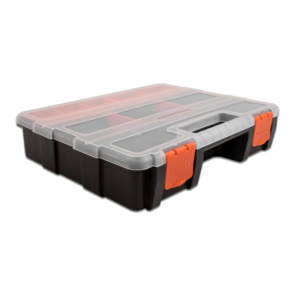 DELOCK ταμπακιέρα 18416, 21 θέσεων, 290 x 220 x 60mm, πλαστική, μαύρη - DeLock