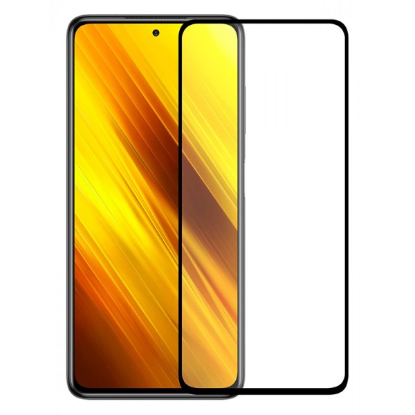 POWERTECH tempered glass 9H 5D TGC-0539 για Xiaomi Poco X3 GT, μαύρο - Tempered Glass