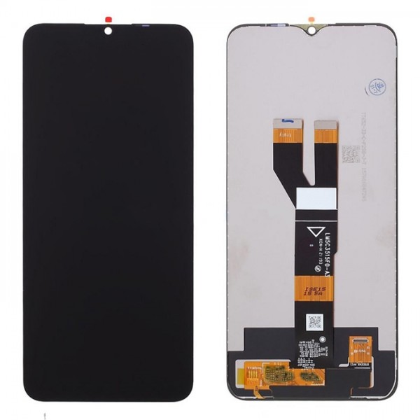 High Copy LCD Touch Screen για Realme C20/C21, χωρίς Frame, μαύρη - Service