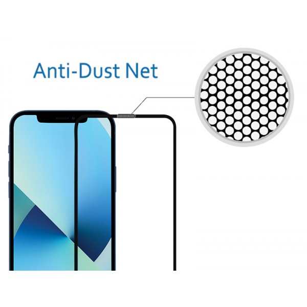 POWERTECH tempered glass 5D TGCDP-0006 iPhone 13 Mini, dustproof - Tempered Glass