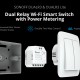 SONOFF smart διακόπτης DUALR3, 2-Gang, WiFi, 15A, λευκός