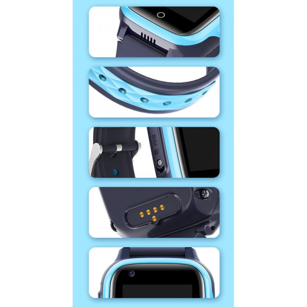 INTIME GPS smartwatch για παιδιά IT-046, 1.4", camera, 4G, IP67, ροζ