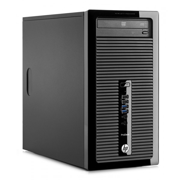HP PC Prodesk 400 G1 MT, i5-4570, 4GB, 500GB HDD, DVD-RW, REF SQR - Νέα & Ref PC