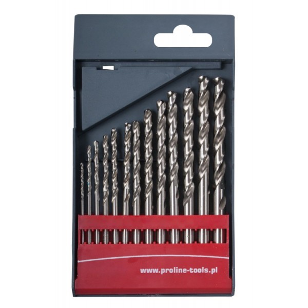 PROLINE σετ τρυπάνια για σίδηρο HSS 77214, 2.0-8.0mm, DIN 338, 13τμχ - PROLINE