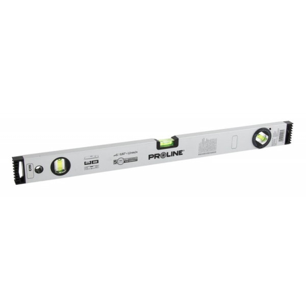 PROLINE αλφάδι 15056 με 3 μάτια, αλουμινίου, μοιρογνωμόνιο, 60cm - PROLINE