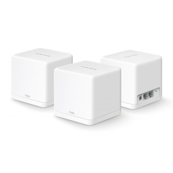 MERCUSYS Mesh Wi-Fi System Halo H30G, 1.3Gbps Dual Band, 3τμχ, Ver. 1.0 - MERCUSYS