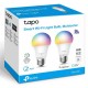 TP-LINK Smart λάμπα LED TAPO-L530E WiFi, 8.7W E27, 2500K-6500K RGB, 2τμχ