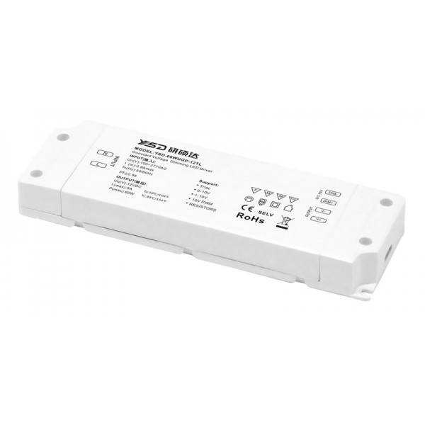 YSD τροφοδοτικό DC 60WUGP-12, 12VDC, 60W, 5A, IP20, dimmable - YSD