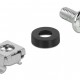 DELOCK σετ βίδες με παξιμάδια 42420 για rack, M6/16mm, 20τμχ