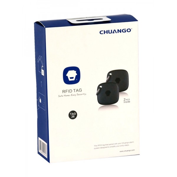 CHUANGO RFID Tag TAG-26, μαύρο, 2τμχ - Παρελκόμενα
