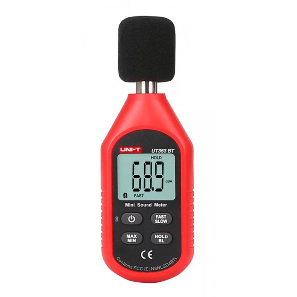 UNI-T ψηφιακό ντεσιμπελόμετρο UT353BT, 30-130dB, Bluetooth - UNI-T