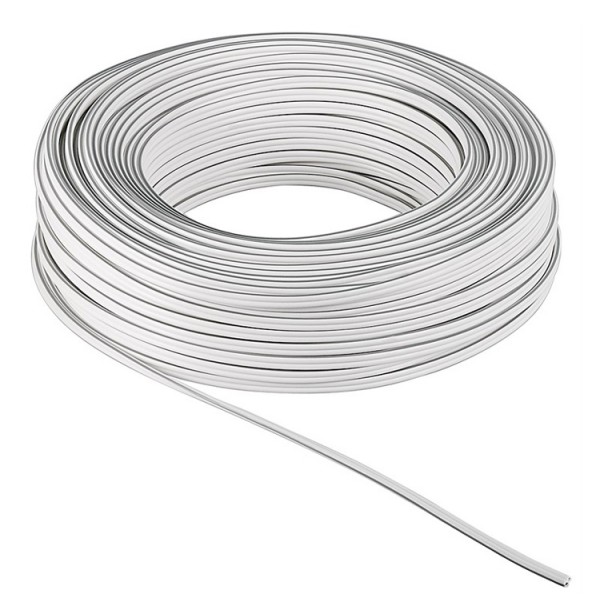 POWERTECH καλώδιο ήχου 2x 0.50mm² CAB-SP026, Copper, 10m, λευκό - Ήχος