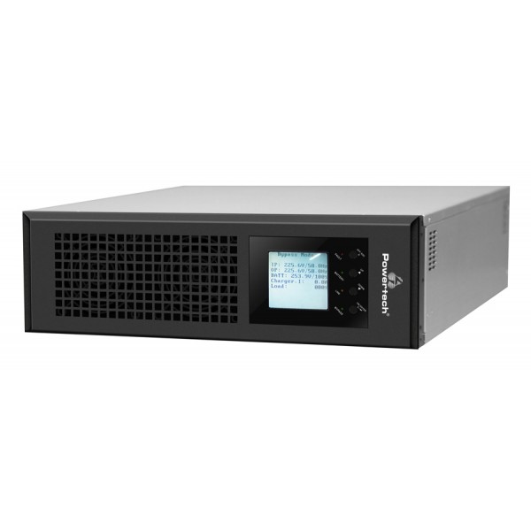 POWERTECH UPS On Line PT-10K3P3P, 10KVA/10KW, 3P/3P, 3U R/T - Powertech