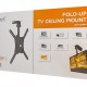 BRATECK βάση τηλεόρασης οροφής LCD-CM344, 23-55", έως 20kg