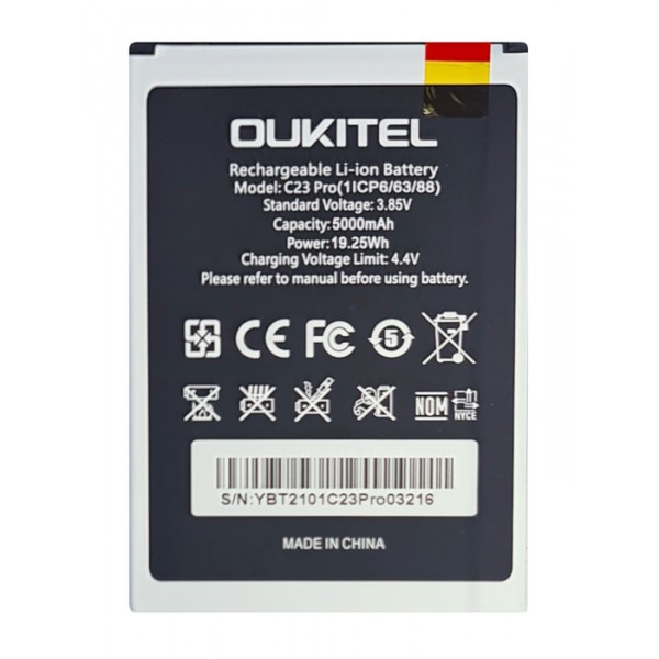 OUKITEL μπαταρία για smartphone C23 Pro - OUKITEL