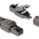 DELOCK βύσμα RJ45 CAT 8.1 STP 86514, tool-free, γκρι