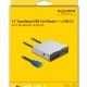 DELOCK USB 19-pin card reader 91759, CF/SD/micro SD/xD/MS/M2/USB, 5Gbps