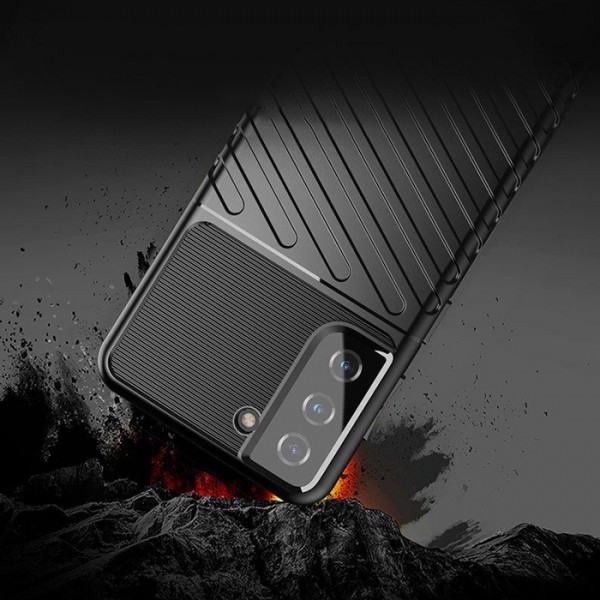 POWERTECH Θήκη Thunder MOB-1734 για Samsung S22, μαύρη - Powertech