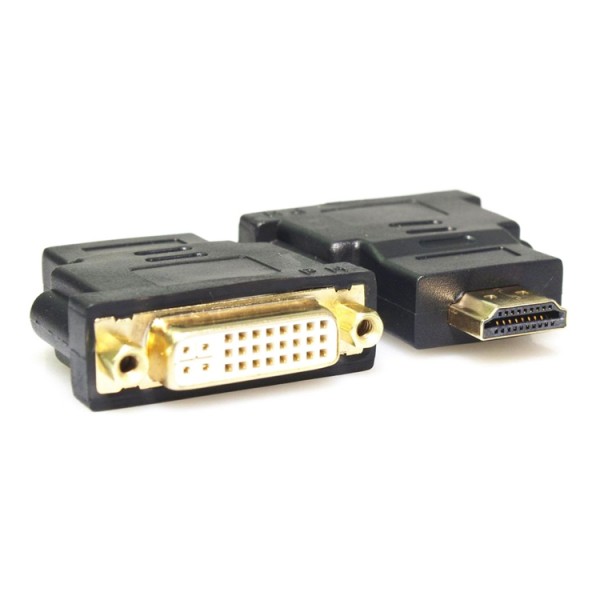 POWERTECH αντάπτορας HDMI σε DVI-I CAB-H057, Dual Link, μαύρος - Περιφερειακά