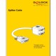 DELOCK HDMI splitter 65226 με Ethernet, 2 σε 1, 1080p, μαύρο
