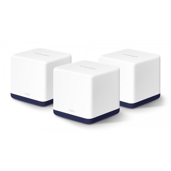 MERCUSYS Mesh Wi-Fi System Halo H50G, 1.9Gbps Dual Band, 3τμχ, Ver. 1.0 - MERCUSYS