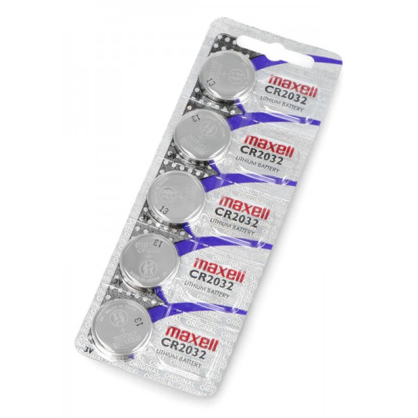 MAXELL Μπαταρία λιθίου CR2032, 3v, 5τμχ - Μπαταρίες Λιθίου