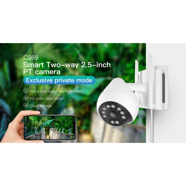 VSTARCAM smart IP κάμερα CS69, IP66, 3MP, WiFi, PTZ, Onvif - VSTARCAM