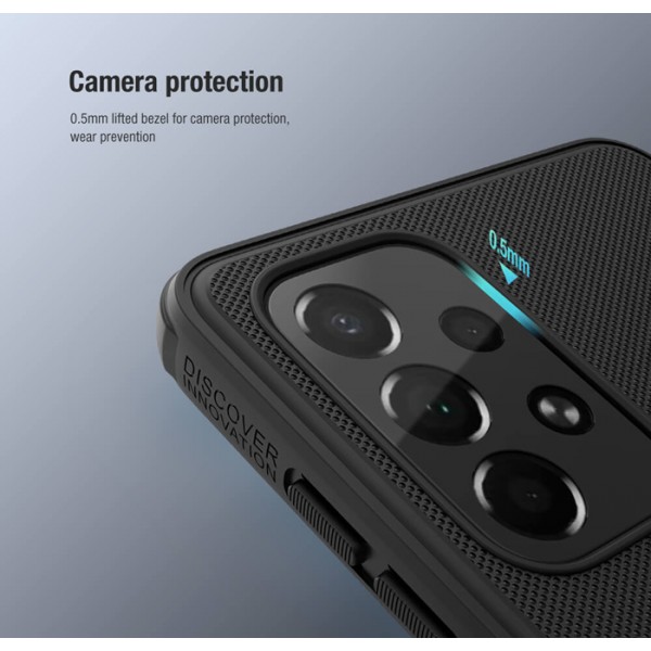 NILLKIN θήκη Super Frosted Shield Pro για Samsung Galaxy A73 5G, μαύρη - NILLKIN
