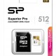 SILICON POWER κάρτα μνήμης microSDXC Superior Pro, 512GB, Class 10 UHS-I U3 A1 V30
