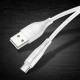 USAMS καλώδιο USB-C σε USB US-SJ267, 2A, 1m, λευκό