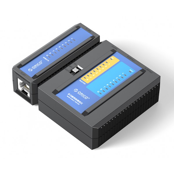 ORICO tester καλωδίων TXJ004, δικτύου 4P/8P & τηλεφώνου 2P/4P/6P - ORICO