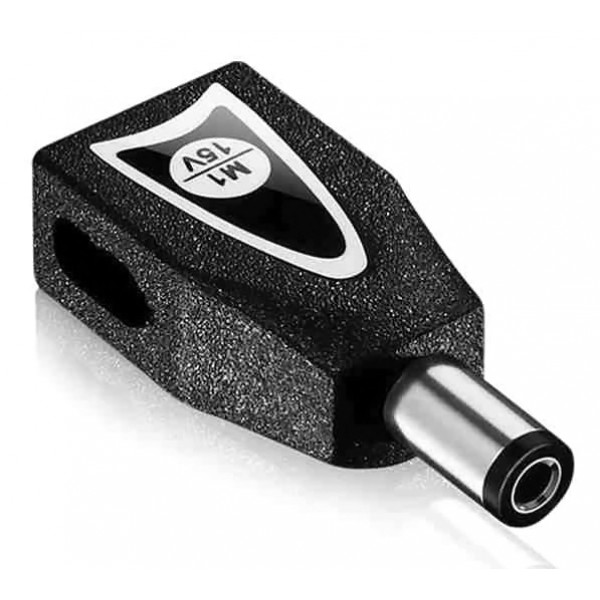 POWERTECH βύσμα για φορτιστή Toshiba/NEC laptop, M1, 15V, 6.3x3mm - Powertech