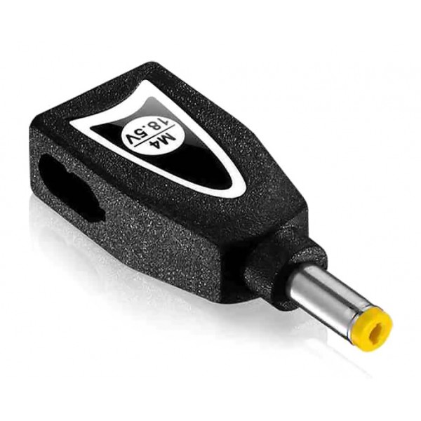 POWERTECH βύσμα για φορτιστή HP laptop, M4, 18.5V 120W max, 4.8x1.7mm - Περιφερειακά