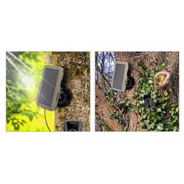 SUNTEK ηλιακό πάνελ SP08 για κάμερες, 2950mΑh, 2 εξόδων 6V & 12V, 12W - Παρελκόμενα