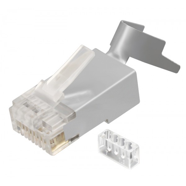 POWERTECH βύσμα RJ45 Cat 6a CAB-N286, copper, open type, 1.2mm, 10τμχ - Διάφορα Δικτύου