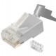 POWERTECH βύσμα RJ45 Cat 6a CAB-N286, copper, open type, 1.2mm, 10τμχ