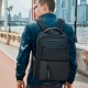 ARCTIC HUNTER τσάντα πλάτης B00477 με θήκη laptop 15.6", 18L, μαύρη
